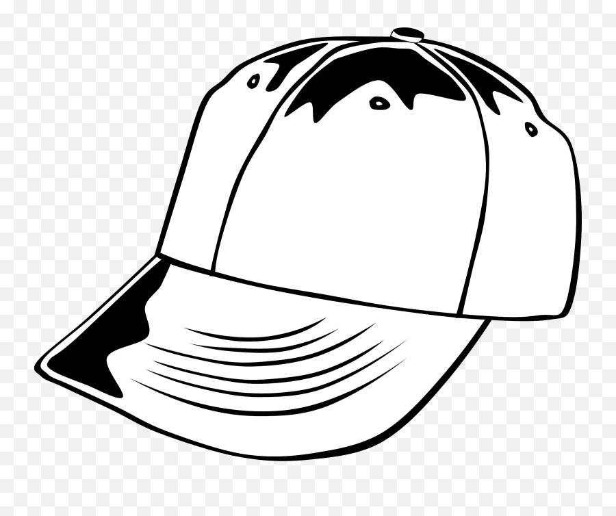 Baseball Clipart Black And White - 52 Cliparts Baseball Cap Clip Art Emoji,Baseball Clipart