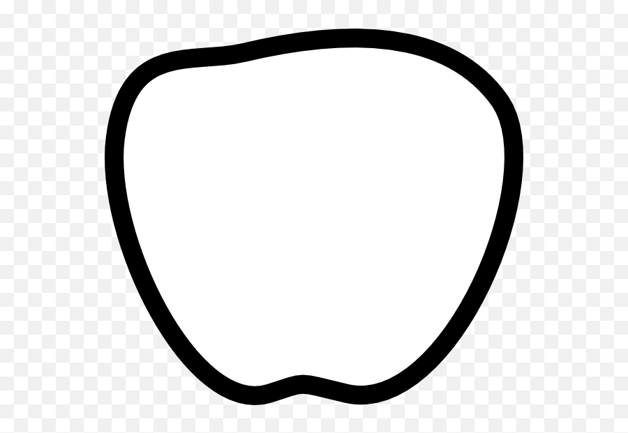 Apple Clipart Black And White - Solid Emoji,Apple Clipart Black And White