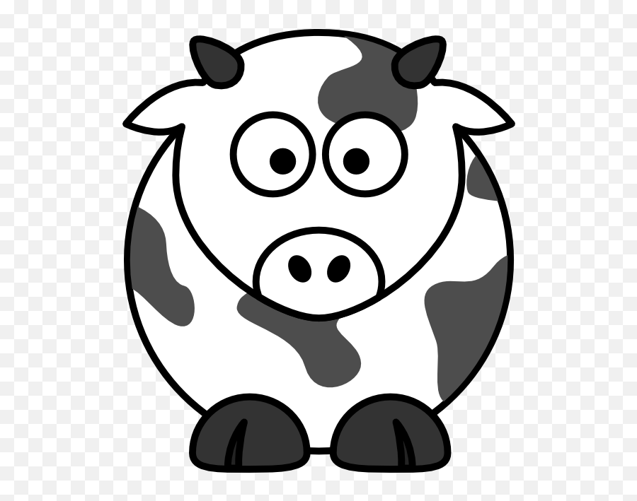 Line Drawing Cow - Clipart Best Emoji,Heifer Clipart