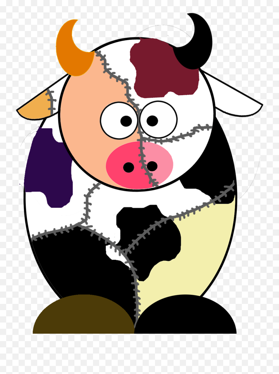 Cartoon Dead Cow Clipart Png Download - Dead Cow Clip Art El Pase De Muleta Emoji,Cow Clipart