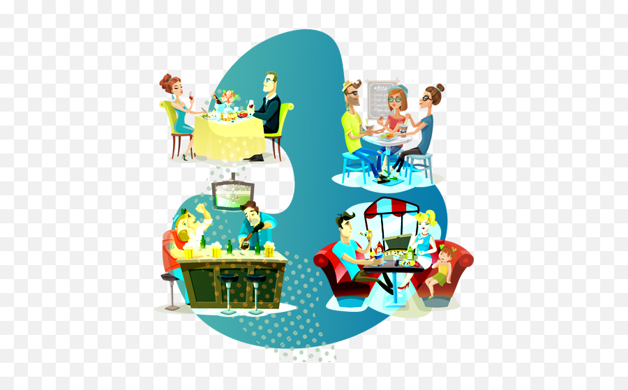 What Is The Purpose Of Using Restaurant Book Table - Bootsgrid Emoji,Scrip Clipart