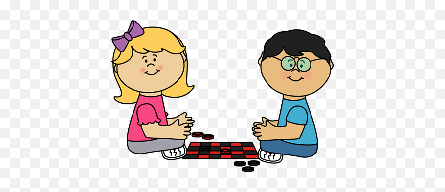Board Game Clip Art - Checkers Game Clip Art Emoji,Games Clipart