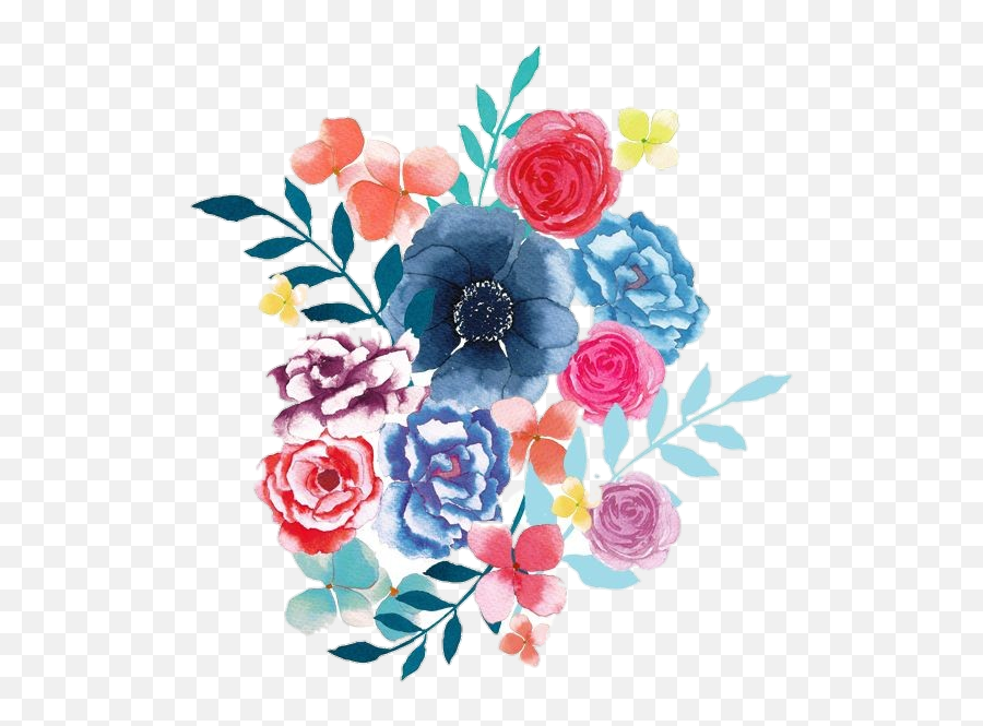 Flores Dibujo Png - Stickers De Flores En Png Emoji,Flores Png