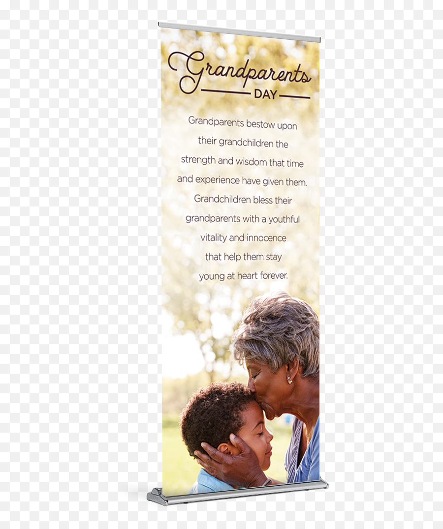 Grandparents Day Kiss Banner Emoji,Grandchildren Clipart