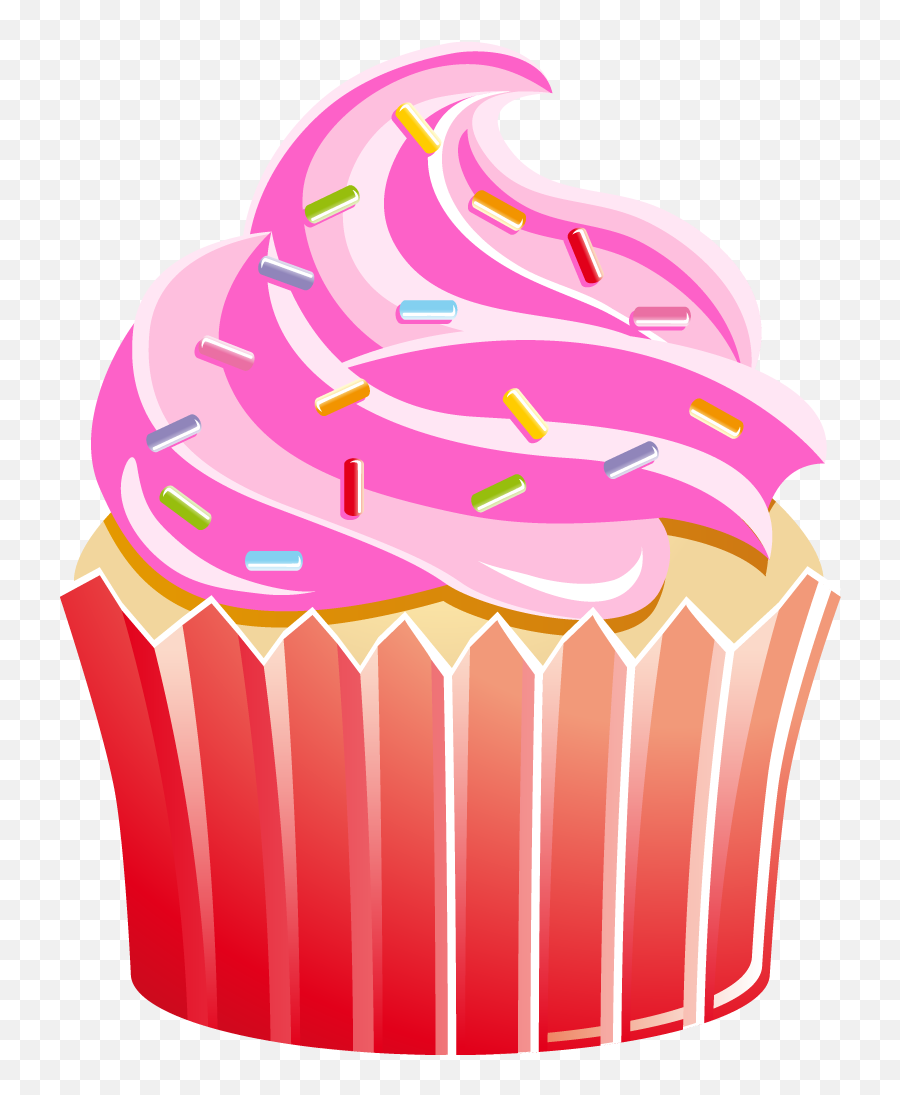 Cupcake Clipart Cupcake Drawings - Cupcake Clipart Png Emoji,Cupcake Clipart