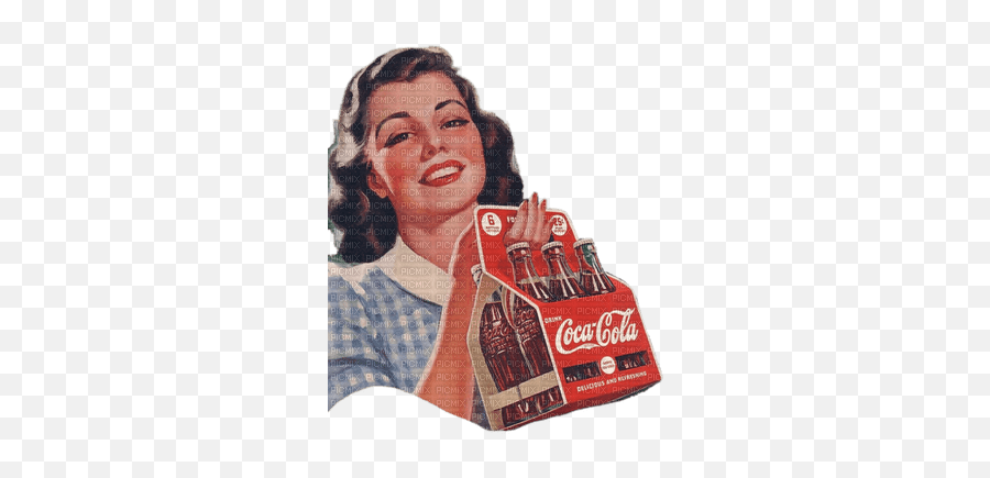 Coca Cola Woman Bp - Picmix Emoji,Coka Cola Logo