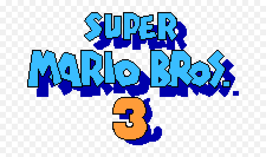 Super Mario Bros 3 Title Png Emoji,Super Mario Bros Logo