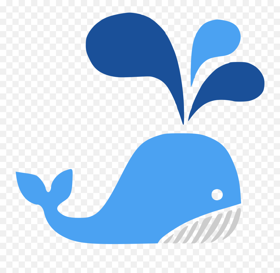 Wolf Of Crypto Whale Logo - Whale Drawing Png Cute Emoji,Whale Logo