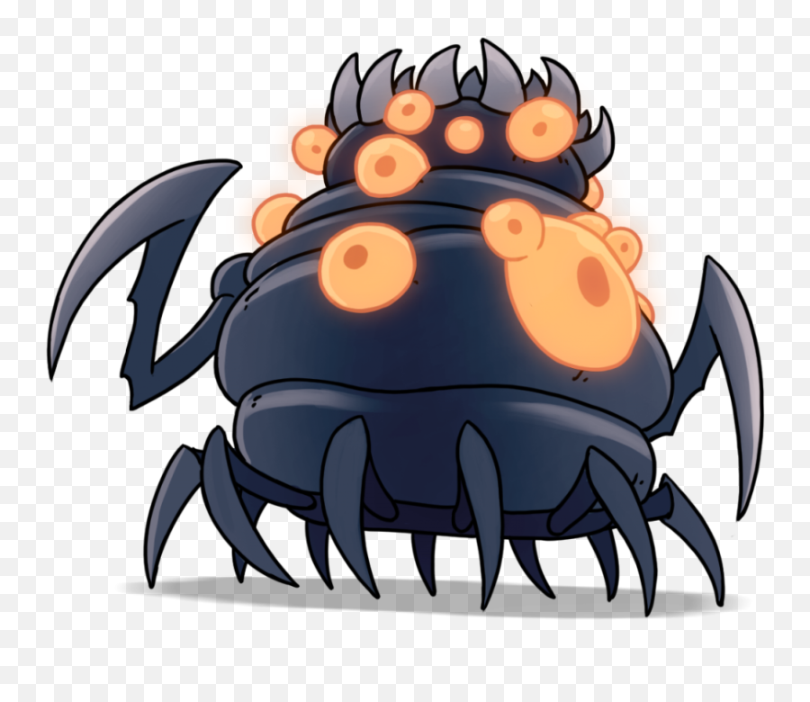 Hollow Knight - Hollow Knight Brooding Mawlek Transparent Hollow Knight Png Characters Emoji,Hollow Knight Png
