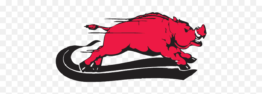 Arkansas Road Hogs - Automotive Decal Emoji,Arkansas Razorbacks Logo