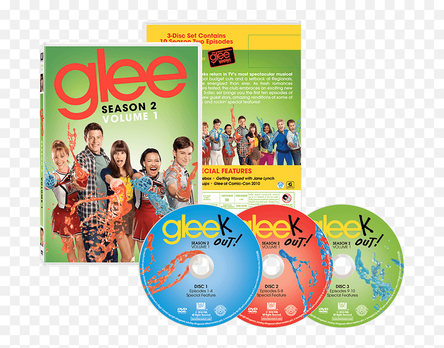 Loading - Glee Season 2 Volume 1 Dvd Cover Emoji,Glee Logo