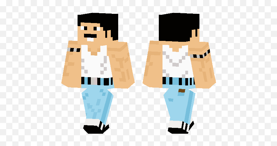 Freddie Mercury Minecraft Pe Skins - Minecraft Freddie Mercury Skin Emoji,Freddie Mercury Png