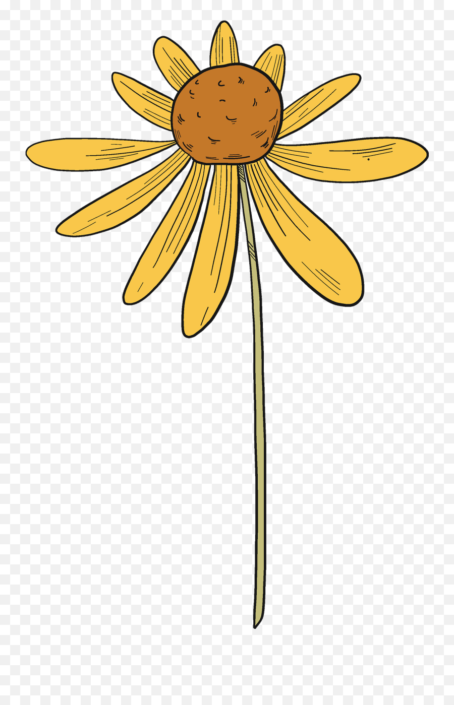 Wildflower Clipart - Lovely Emoji,Wildflower Clipart