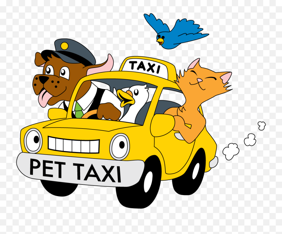 Taxi Clipart Taxi Service - Taxi Pet Png Emoji,Taxi Clipart