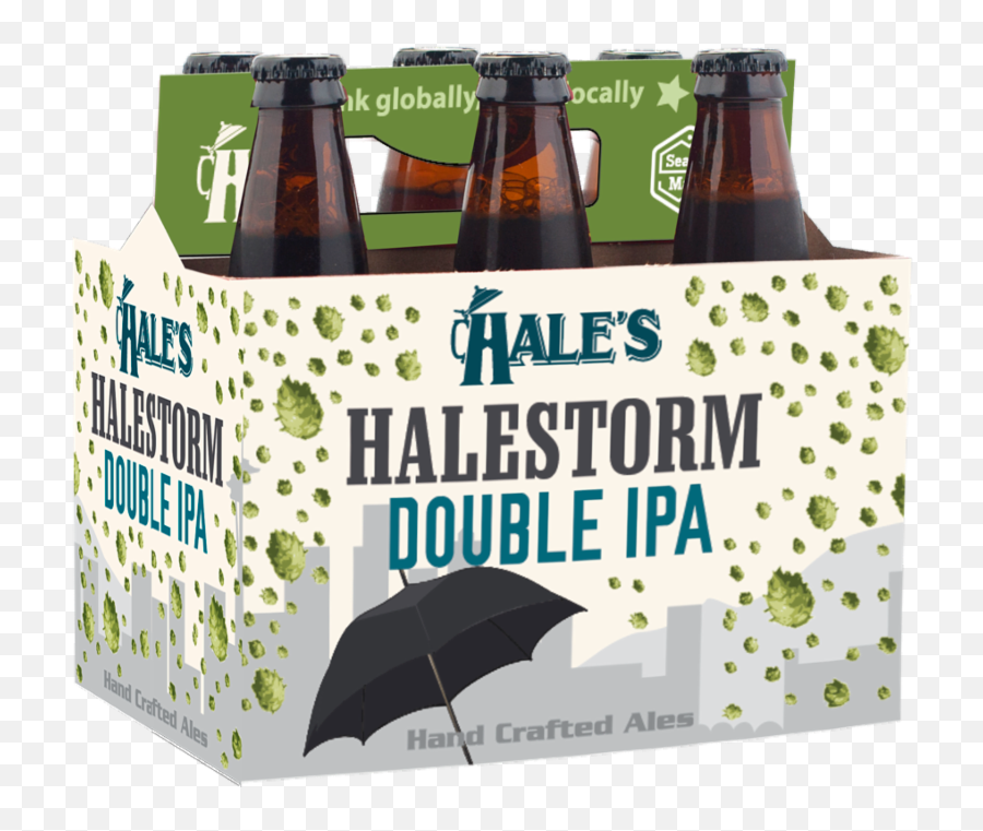 Haleu0027s Halestorm Double Ipa U2014 The Northwest Beer Guide - Beer Emoji,Halestorm Logo
