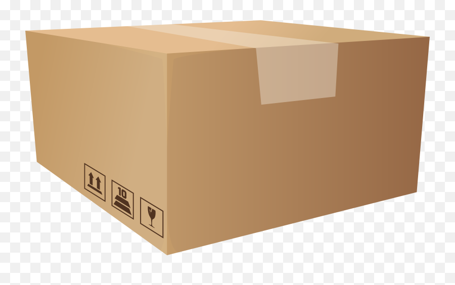 Download Packaging Box Png Clip Art - Boxes Clipart Png Emoji,Box Clipart