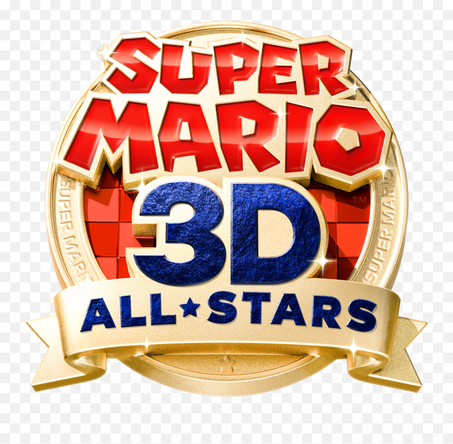 Super Mario 3d All Stars - Mario 3d Allstars Logo Emoji,Super Mario Logo