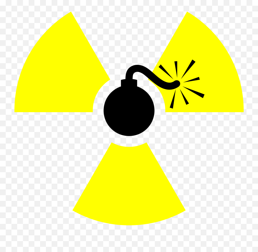 Nuclear Explosion Clipart Nuclear - Atomic Weapons Clipart Emoji,Nuclear Explosion Png