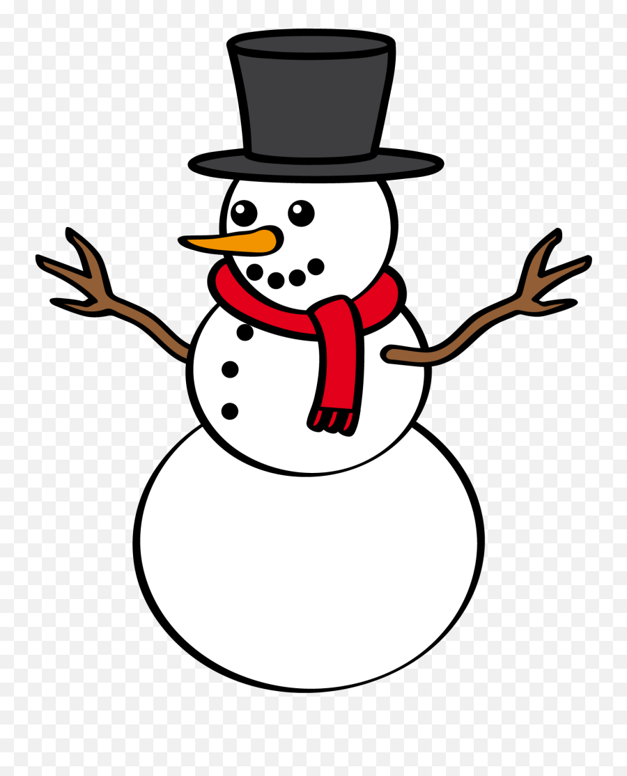 Snowman Clipart - Snowman Transparent Clipart Emoji,Snowman Clipart