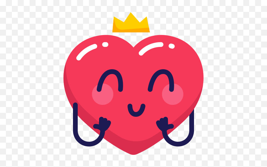 Heart Crown Princess Emoji Emo Free,Heart Crown Png