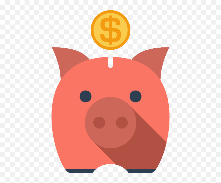 Piggy Bank Png Resolution650x771 Transparent Png Image Emoji,Piggy Bank Transparent Background