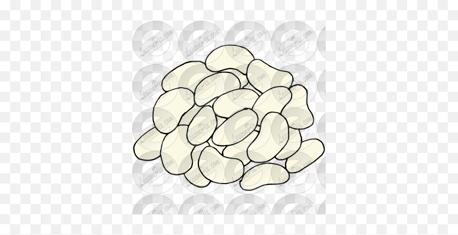Navy Beans Picture For Classroom Therapy Use - Great Navy Emoji,Navy Clipart