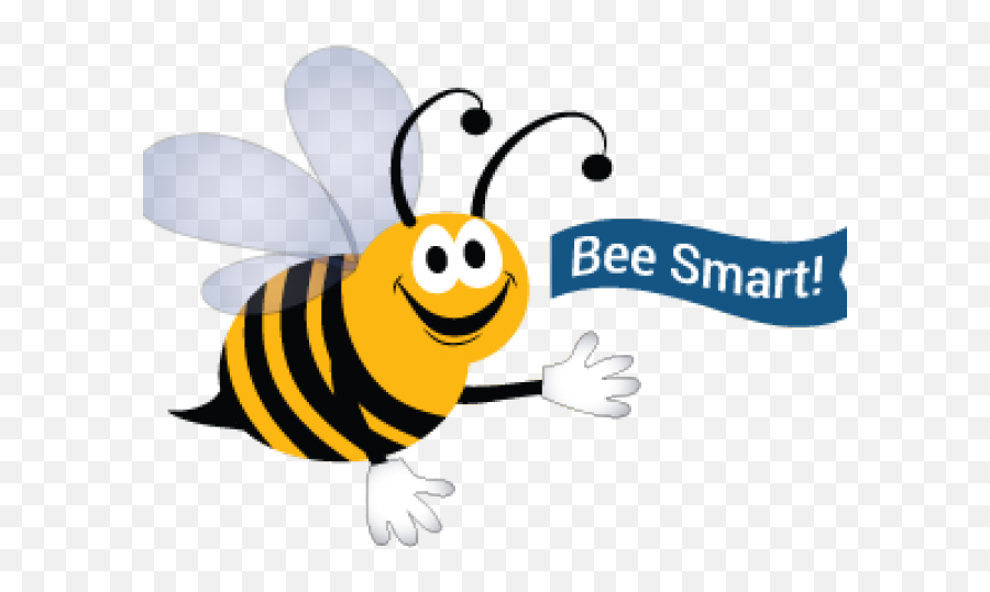 Bumblebee Clipart Smart Bee - Smart Bee Emoji,Bumblebee Clipart