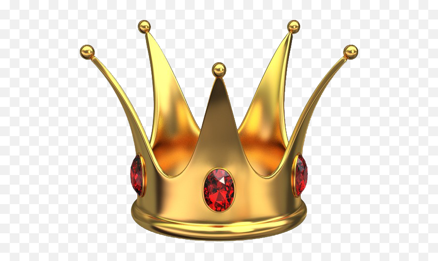 Gold Crown Transparent - Gold Crown With Transparent Background Emoji,Crown Transparent