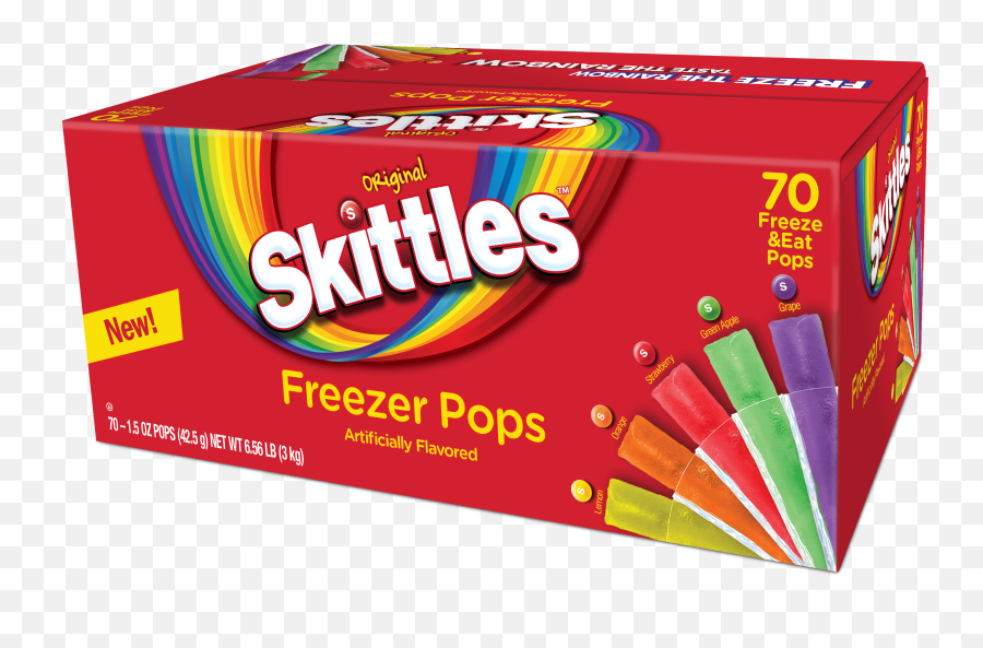 Skittles Freezer Pops - Skittles Freezer Pops Emoji,Skittles Logo