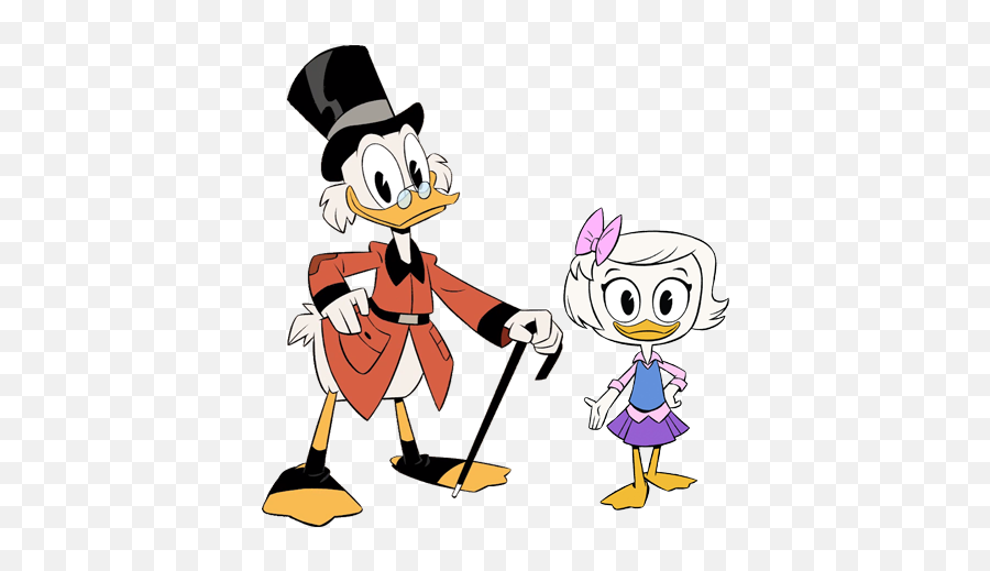 Download Hd Scrooge Mcduck And Webby Scrooge Mcduck Emoji,Scrooge Mcduck Png