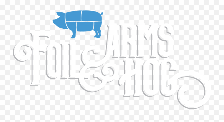 Foil Arms Hog Emoji,Pig Logo