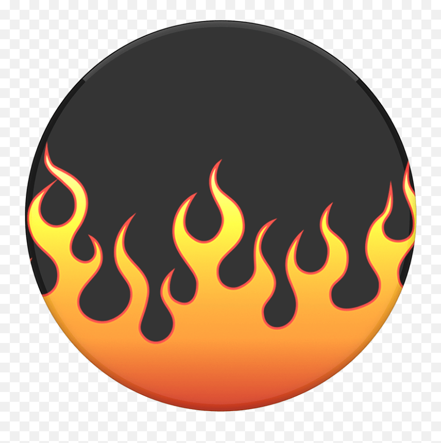 Flame Circle Png - Flame Popsocket Emoji,Flames Transparent