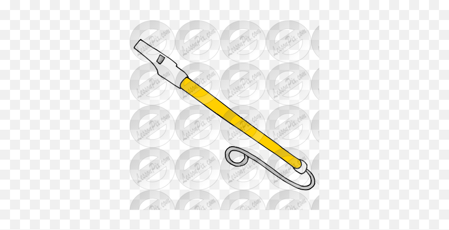 Slide Whistle Picture For Classroom Therapy Use - Great Office Instrument Emoji,Whistle Clipart