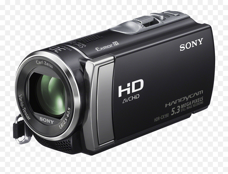 Video Camera Handycam 1080p Sony Camcorders - Video Camera Sony Hdr Cx190 Emoji,Video Png