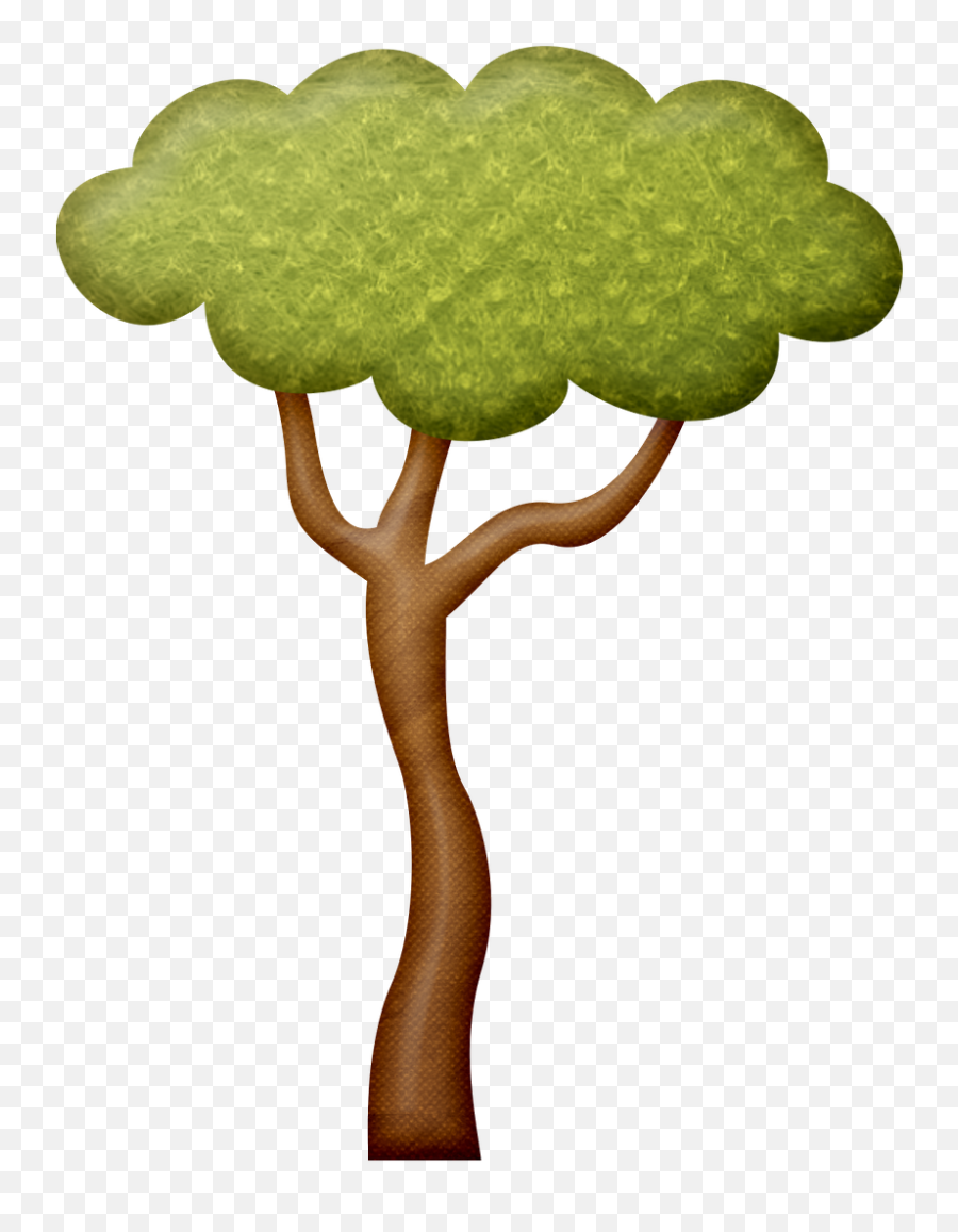 Plant Clipart Safari - Zoo Tree Cartoon Full Size Png Clipart Of Trees At The Zoo Emoji,Safari Clipart