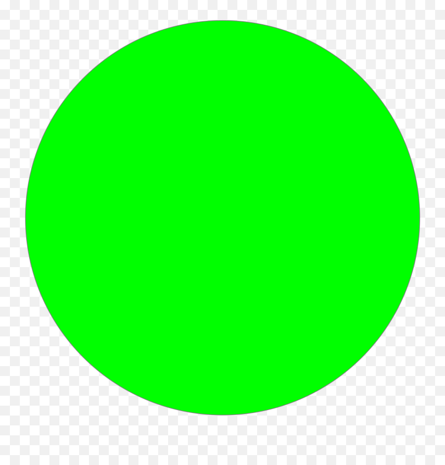 Green Circle Clipart - Green Circle Clipart Emoji,Circle Clipart