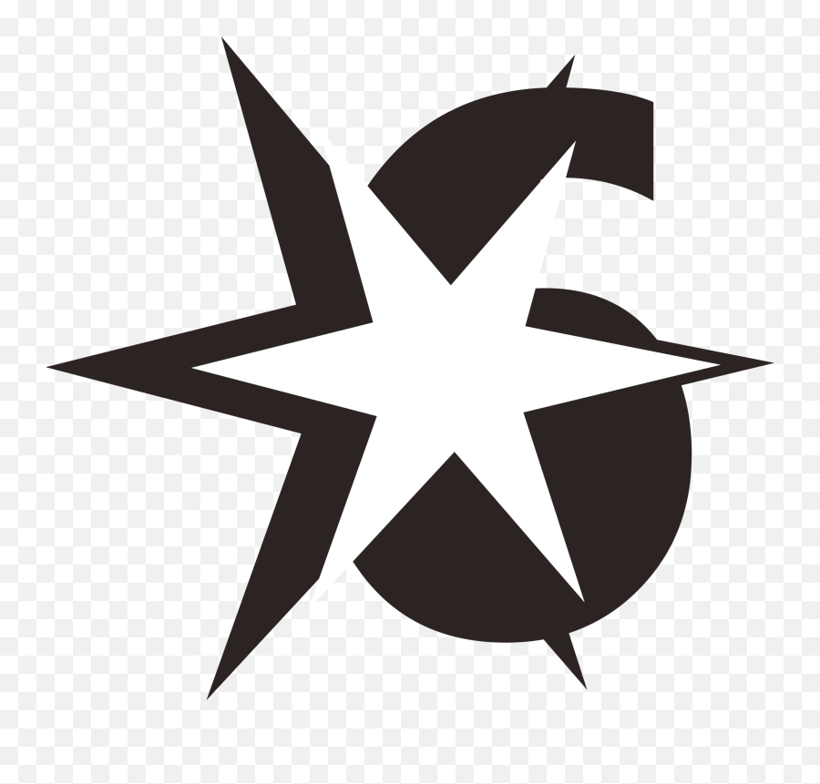 Sixstar - Dot Emoji,Star Logo