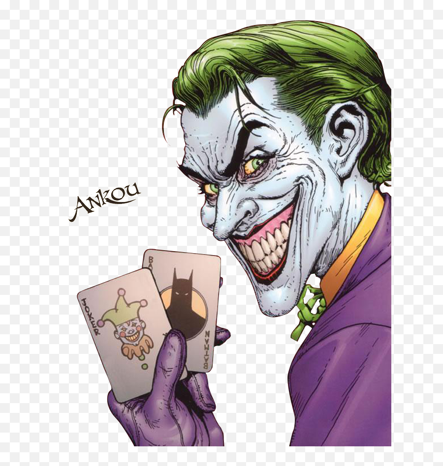 Batman Joker Cliparts - Joker Comic Png Emoji,Joker Clipart