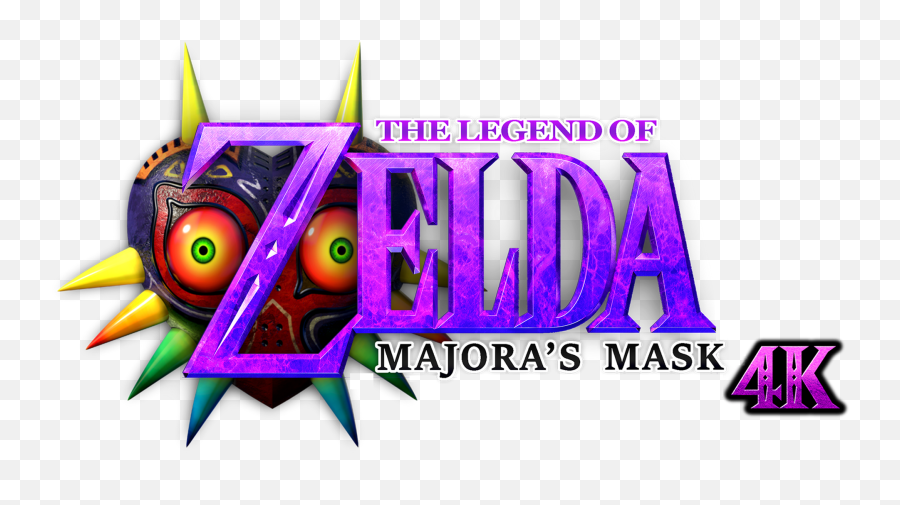 Zelda Majoras Mask 3d 4k Texture Pack - Mask Title 4k Emoji,Zelda Logo