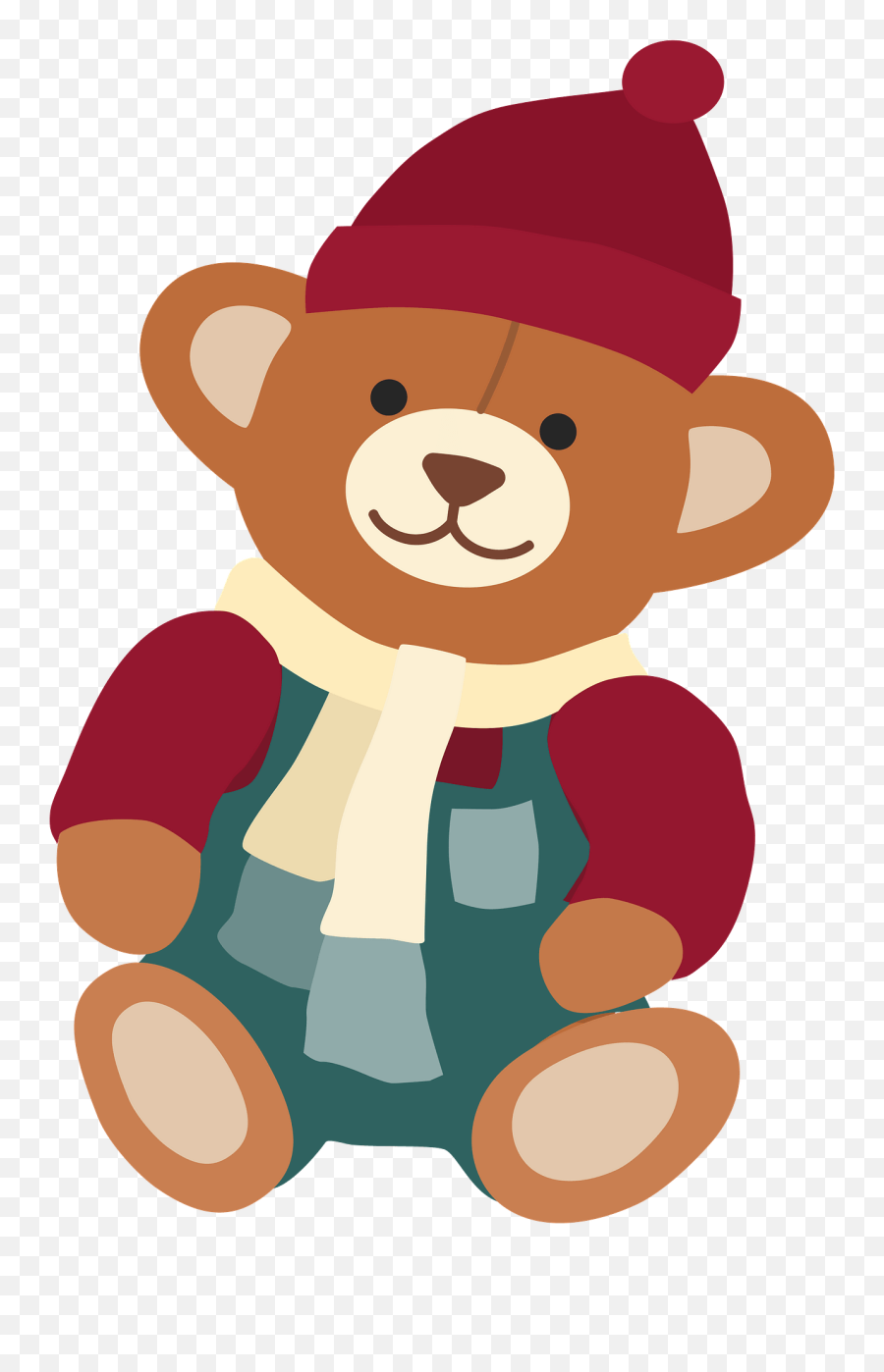 Teddy Bear Clipart Free Download Transparent Png Creazilla - Happy Emoji,Teddy Bear Clipart