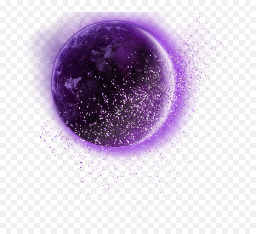 Purple Planet Png - Ftestickers Purple Planet Circle Transparent Purple Planet Png Emoji,Purple Circle Png