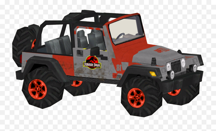 Jurassic Park Jeep Png - Jurassic Park Jeep Wrangler Png Emoji,Park Png