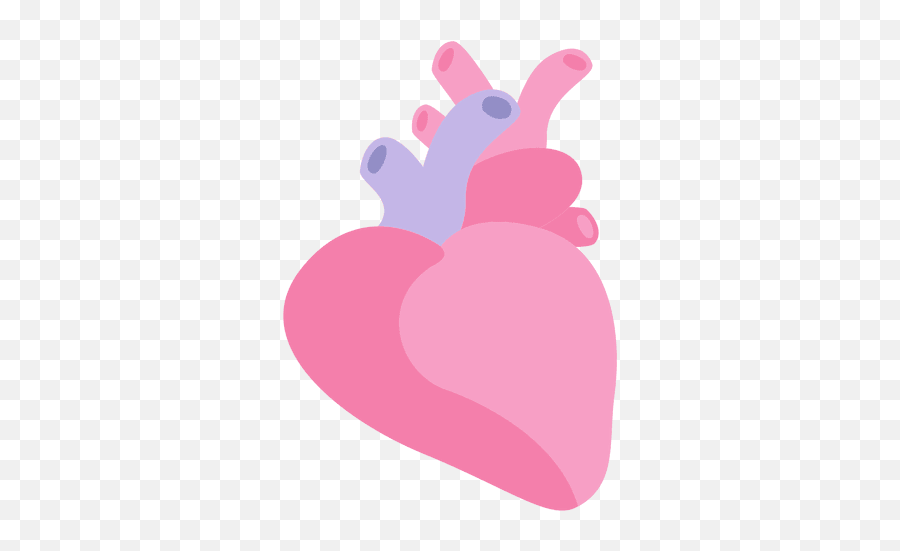Heart Human Organ - Heart Organ Cartoon Png Emoji,Human Heart Png