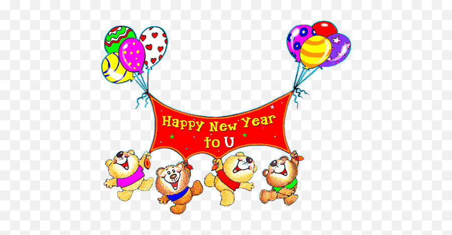 Happy New Year Clipart Emoji,Happy New Year Clipart