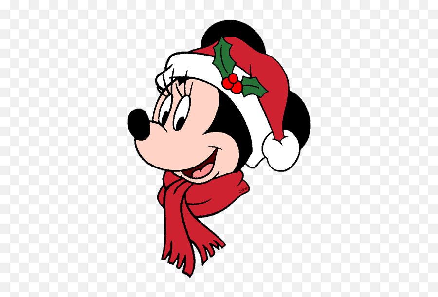 Minniechristmasgif 400539 Mickey Mouse Christmas - Christmas Minnie Mouse Head Clipart Emoji,Disney Christmas Clipart
