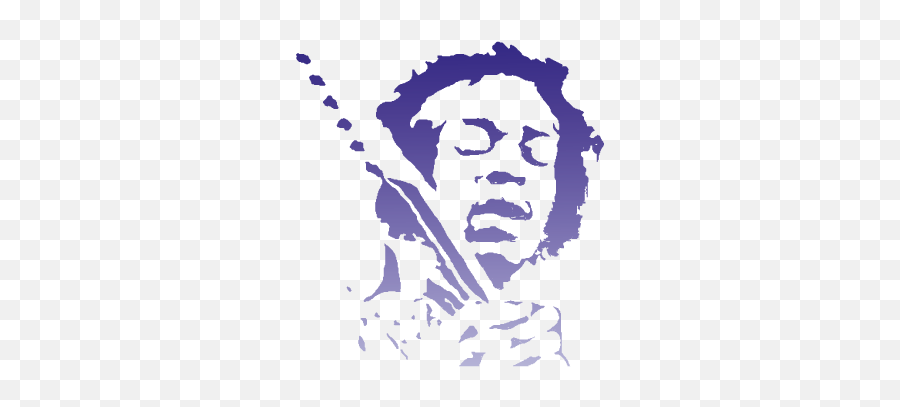 Jimi Hendrix Vector Jimi Hendrix In - Jimi Hendrix Logo Vector Emoji,Jimi Hendrix Logo