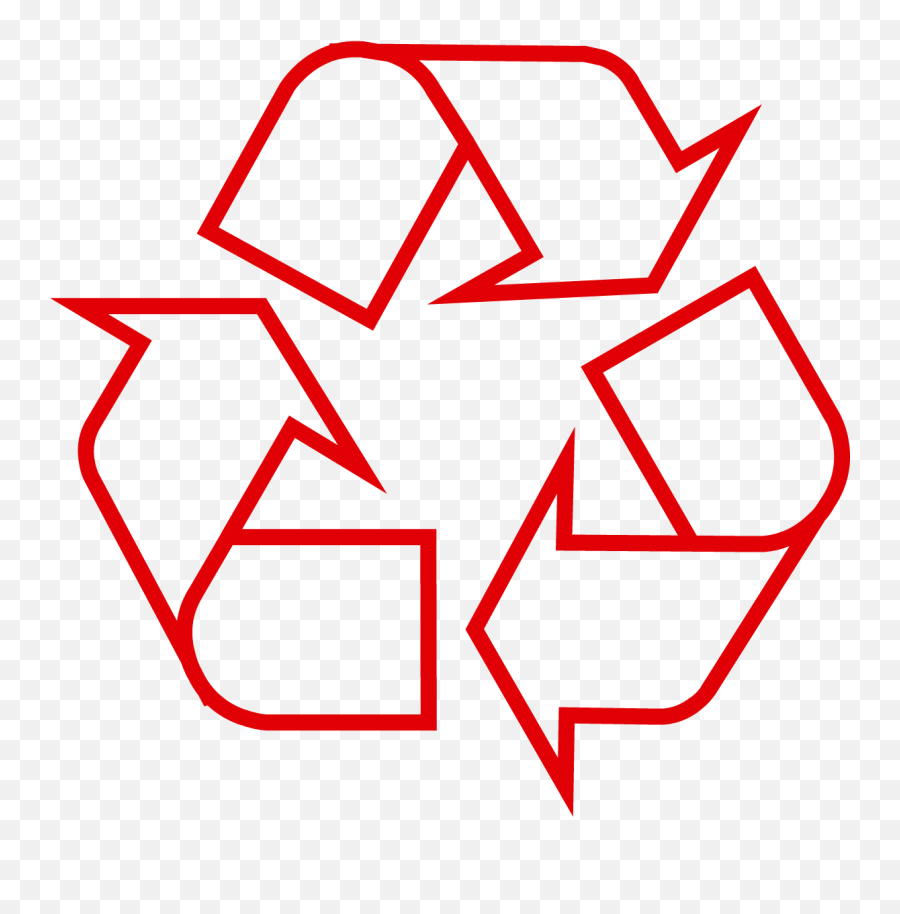 Recycling Symbol - Download The Original Recycle Logo Recycle Sign Clipart Black And White Emoji,Red Logo
