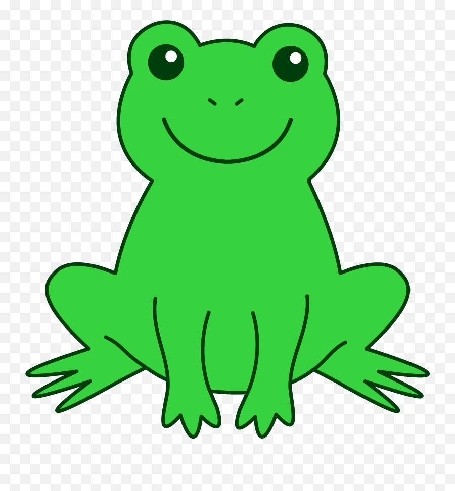 Free Green Frog Clipart Download Free - Frog Clip Art Emoji,Frog Clipart