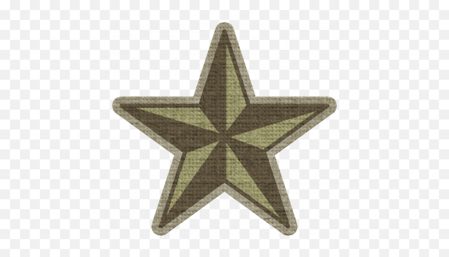 Army Star 02 Graphic By Marisa Lerin Pixel Scrapper Emoji,Army Star Png