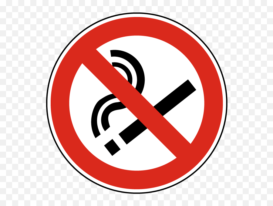 No Smoking Symbol Label R5454 Emoji,No Smoking Logo